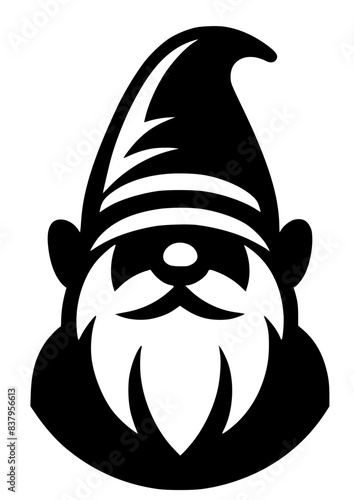 Gnome SVG, Christmas Gnome, Garden gnome SVG, Fairy tale SVG, Cute gnome, Gnome Silhouette, Gnome Vector, Clipart, Cut file for Cricut SVG, JPG, PNG