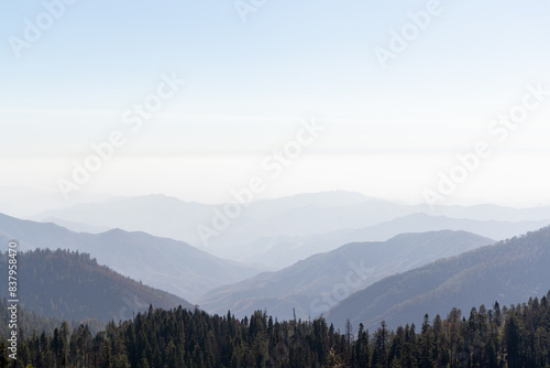 Mountain landscape in Yosemite National Park © karandaev