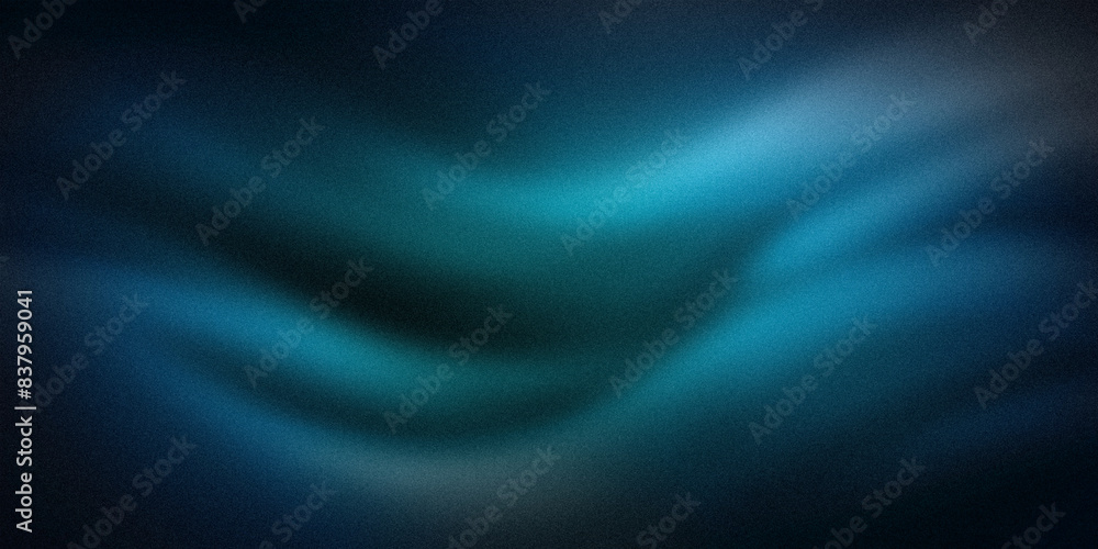 Obraz premium A captivating abstract gradient background with soothing shades of blue and green blending harmoniously. Ideal for enhancing visual appeal in digital art, design projects, and modern presentations