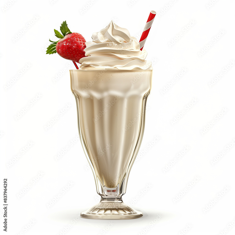 Delicious and Creamy Milkshake for a Sweet Treat Delicious and Creamy Milkshake for a Sweet Treat