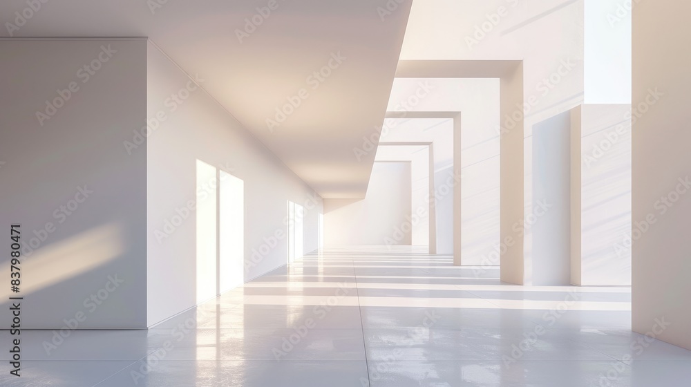 Clean white space with a large empty area and a smooth background. Clean white space with a large empty area and a smooth background.
