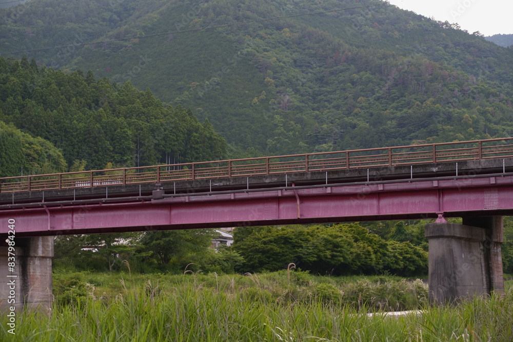 田舎の古い橋 田舎の古い橋