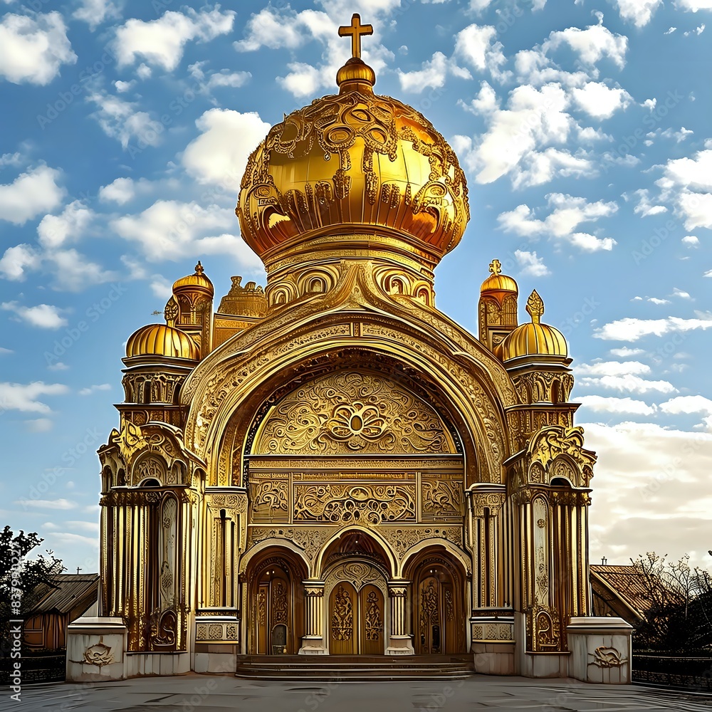 Obraz premium 황금 신전