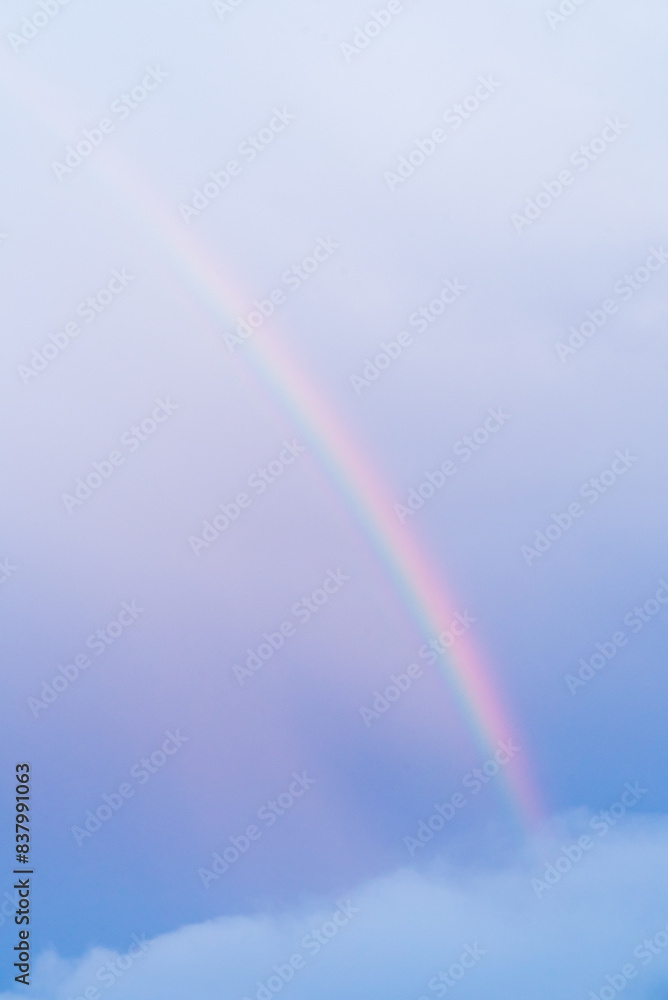虹のある空 虹のある空