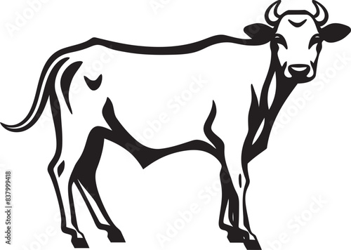 Moo Muse Iconic Logo Icon Dairy Duchess Logo Vector Design