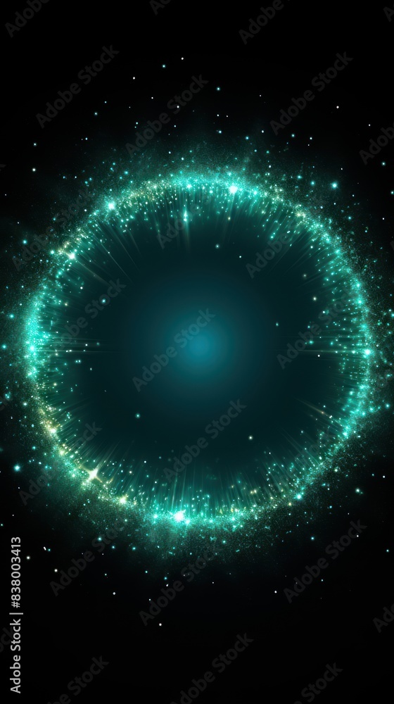 glitter circle of light shine sparkles and platinum moonlight spark particles space star stars galaxy sky nebula universe astronomy empty blank frame neon color