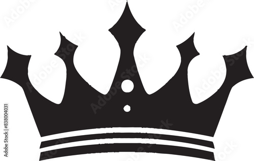 Aristocratic Aura Crown Iconic Logo Imperial Impression Logo Design Art
