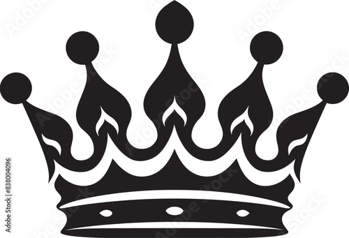 Aristocratic Aura Logo Vector Graphic Imperial Impression Crown Icon Art