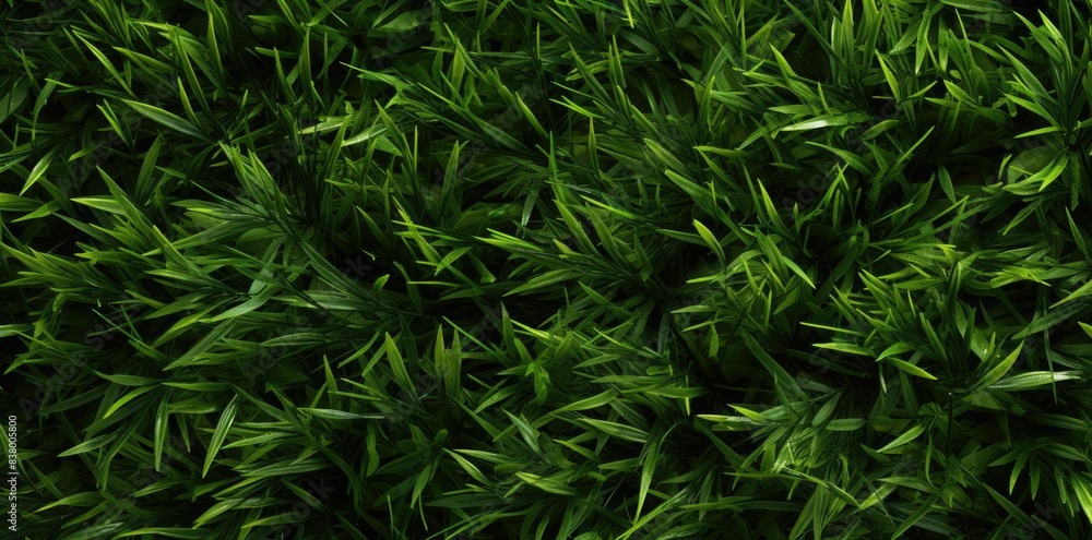 grass texture seamless pattern on a green background Stock Illustration ...