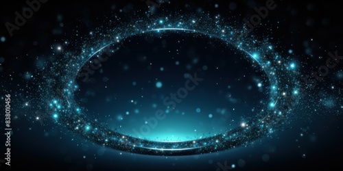 glitter circle of light shine sparkles and platinum moonlight spark particles space star stars galaxy sky nebula universe astronomy empty blank frame neon color