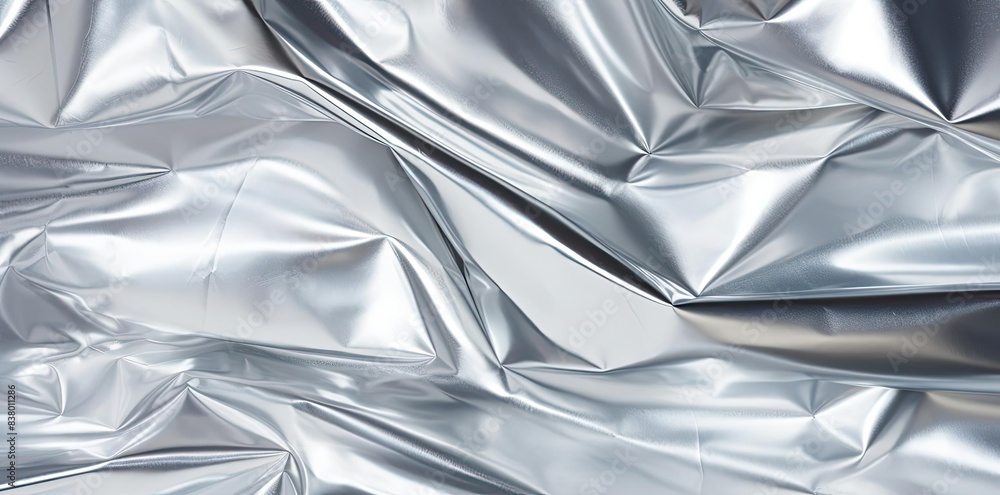 foil texture on a isolated background a close - up of a silver foil object, with a blurred background visible in the foreground foil texture on a isolated background a close - up of a silver foil object, with a blurred background visible in the foreground