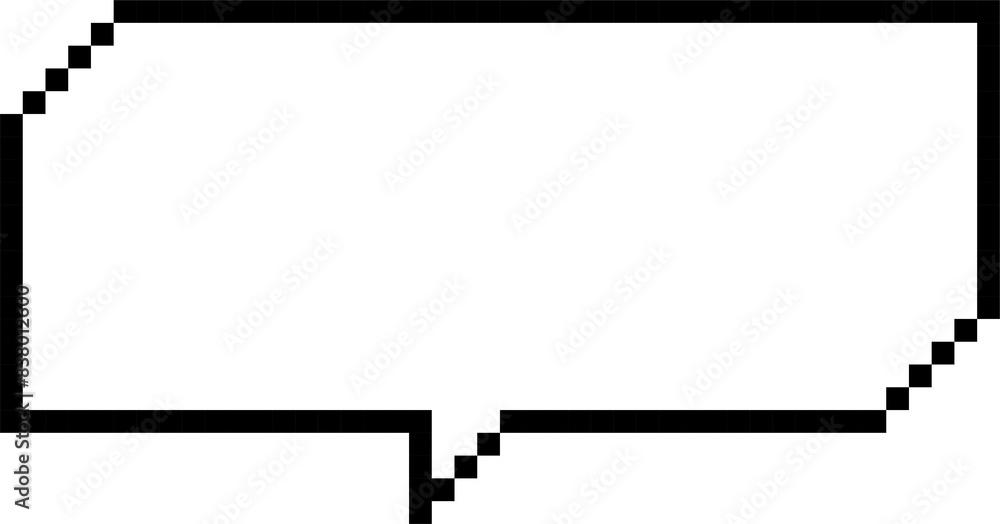 8bit retro game pixel speech bubble balloon icon sticker memo keyword planner text box banner, flat png transparent element design 8bit retro game pixel speech bubble balloon icon sticker memo keyword planner text box banner, flat png transparent element design
