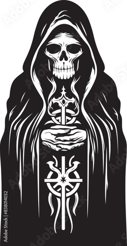 Modern Icon Santa Muerte Day of the Dead Santa Muerte