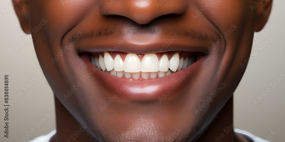Portrait of a Black man showcasing his bright white smile on a white background. Concept Portrait Photography, Bright Smile, Black Man, White Background Portrait of a Black man showcasing his bright white smile on a white background. Concept Portrait Photography, Bright Smile, Black Man, White Background
