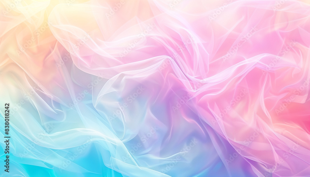 Fototapeta premium Abstract Gradient Background with Soft Blurred Pastel Color