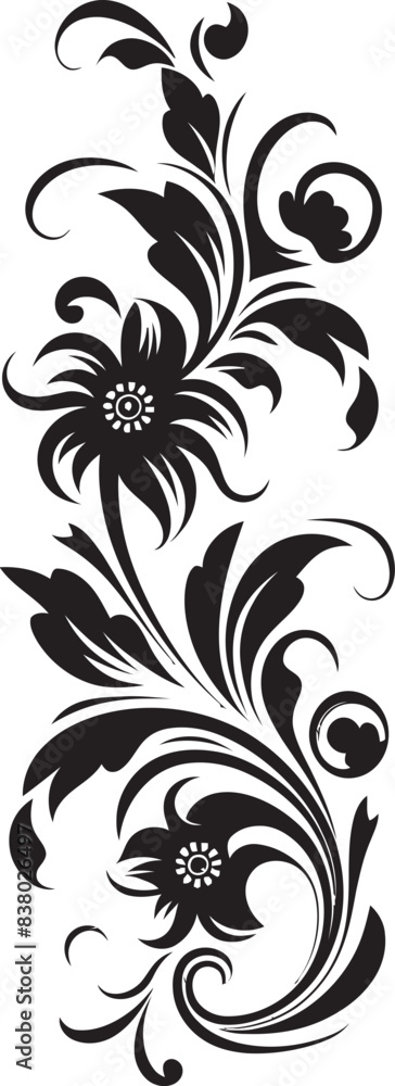 Retro Style Ornate Design Antique Floral Frame Icon Retro Style Ornate Design Antique Floral Frame Icon