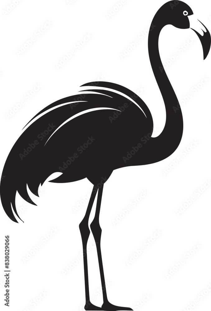 Geometric Flamingo Icon Artistic Badge Floral Mandala Logo Intricate Vector Design Geometric Flamingo Icon Artistic Badge Floral Mandala Logo Intricate Vector Design