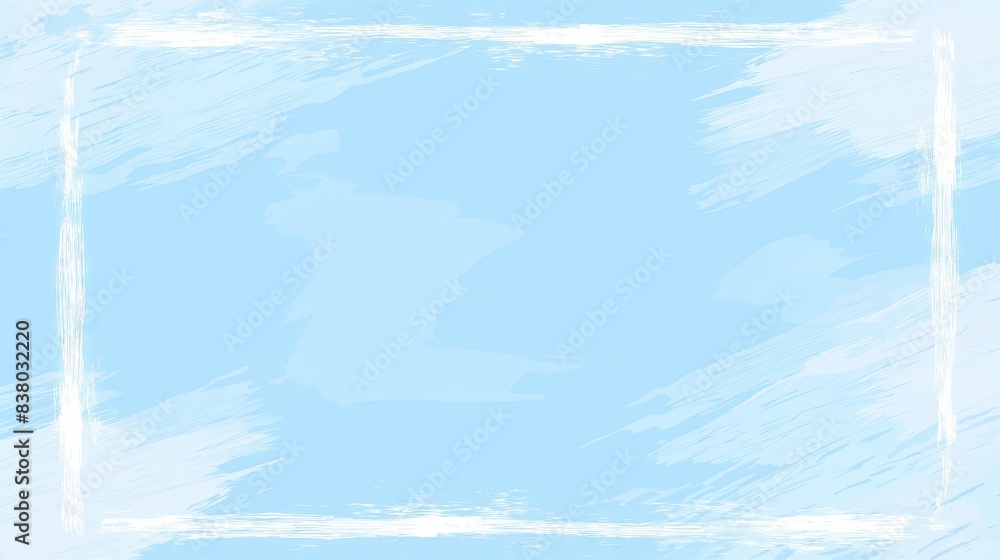 Abstract Blue Background With White Frame Abstract Blue Background With White Frame
