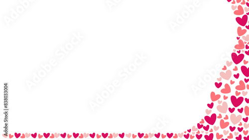 Love heart design background vector illustration