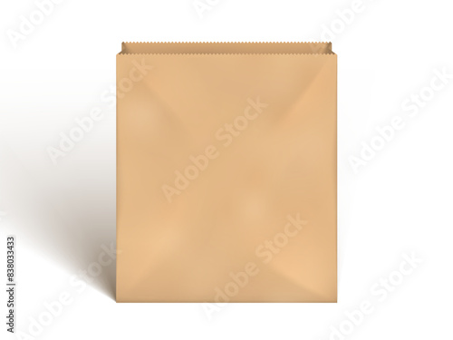 Brown Paper Lunch Food Craft Bag Package