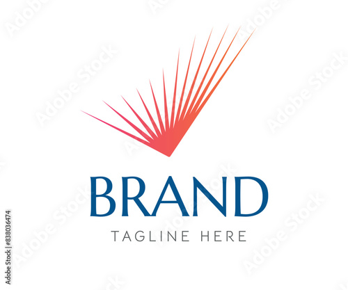 Sunlight logo icon design template elements. Usable for Branding and Business Logos.
