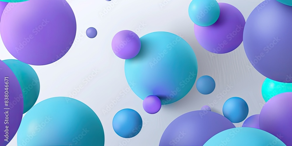 a image of a bunch of blue and purple balloons floating in the air a image of a bunch of blue and purple balloons floating in the air