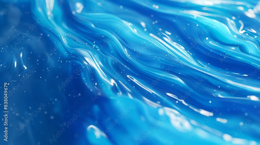 Blue Liquid Abstract Background Blue Liquid Abstract Background