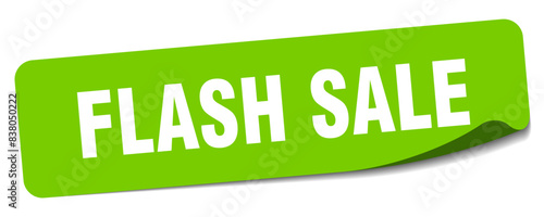 flash sale sticker. flash sale label