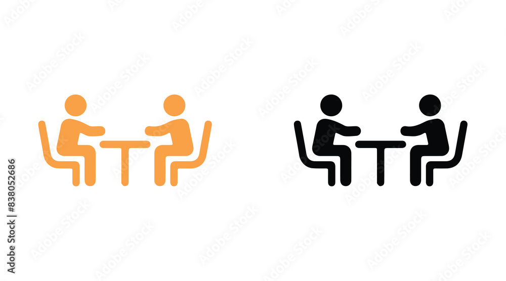 Communication icons set. Discussion, speech bubble icon vector illustration Communication icons set. Discussion, speech bubble icon vector illustration