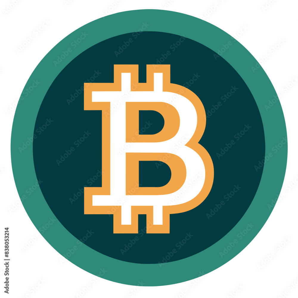 Bitcoin Symbol Icon Bitcoin Symbol Icon