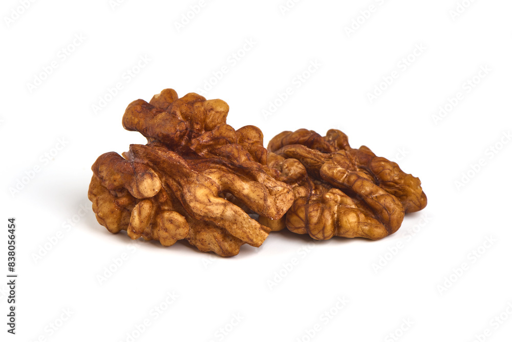 Walnuts, isolated on white background Walnuts, isolated on white background