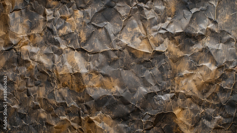 Brown recycled paper texture with a dark and grungy appearance suitable for backgrounds Brown recycled paper texture with a dark and grungy appearance suitable for backgrounds