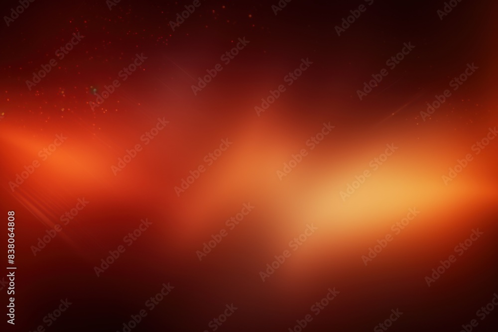 Orange glow blurred abstract gradient on dark grainy background bright design with copy space for text photo or logo display marketing social media
