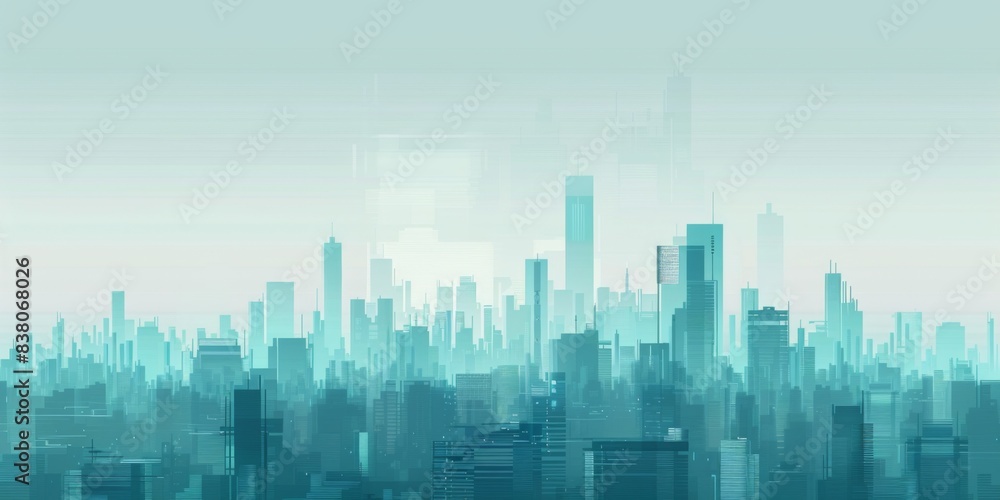 Minimalist Vector Illustration of a Smart City Skyline, Urban Landscape on a Light Background, Ideal for Corporate and Business graphic, banner design, brochure, pattern design, web, background templa Minimalist Vector Illustration of a Smart City Skyline, Urban Landscape on a Light Background, Ideal for Corporate and Business graphic, banner design, brochure, pattern design, web, background templa