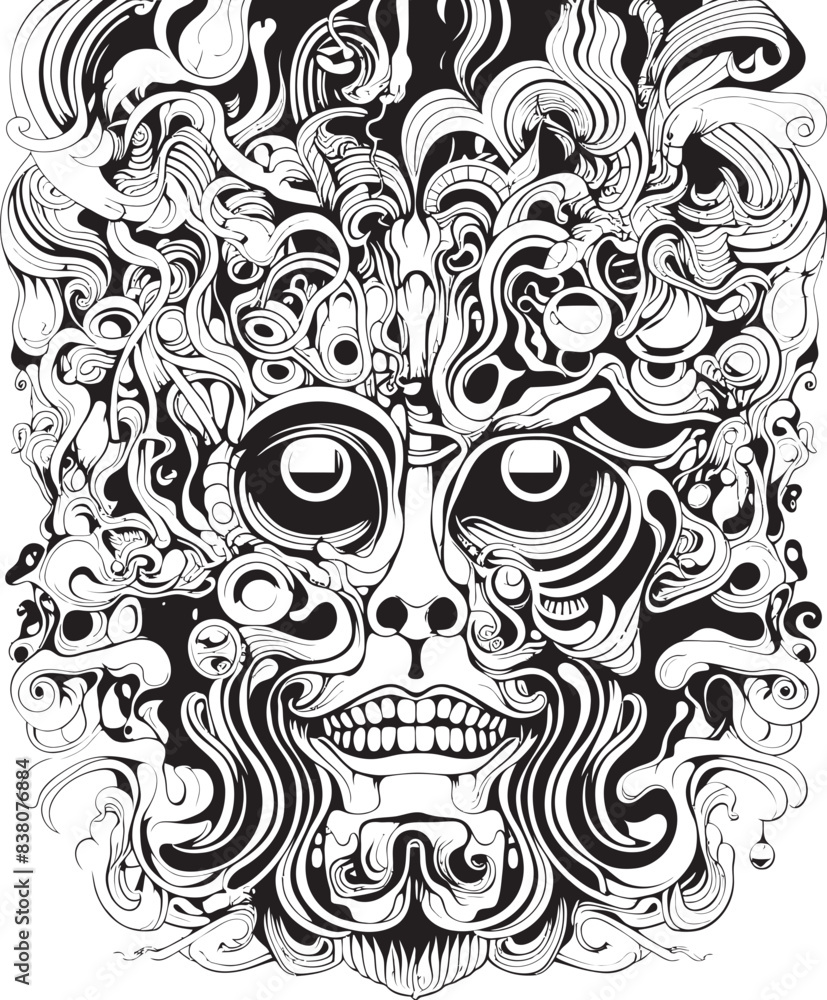 Nightmare Nexus Psychedelic Coloring Book and Icon Design Vivid Visions Psychedelic Nightmare Graphic Art and Design Nightmare Nexus Psychedelic Coloring Book and Icon Design Vivid Visions Psychedelic Nightmare Graphic Art and Design