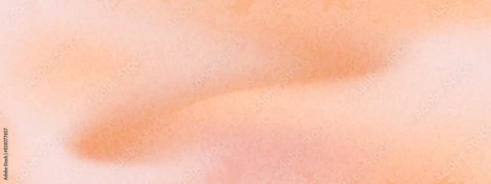 Peach gradient grain background with abstract wave. Nude, peach and apricot gradient soft color. Warm fuzz bg for wallpaper. Vector illustration Peach gradient grain background with abstract wave. Nude, peach and apricot gradient soft color. Warm fuzz bg for wallpaper. Vector illustration