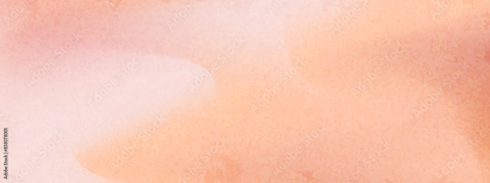Peach gradient grain background with abstract wave. Nude, peach and apricot gradient soft color. Warm fuzz bg for wallpaper. Vector illustration Peach gradient grain background with abstract wave. Nude, peach and apricot gradient soft color. Warm fuzz bg for wallpaper. Vector illustration
