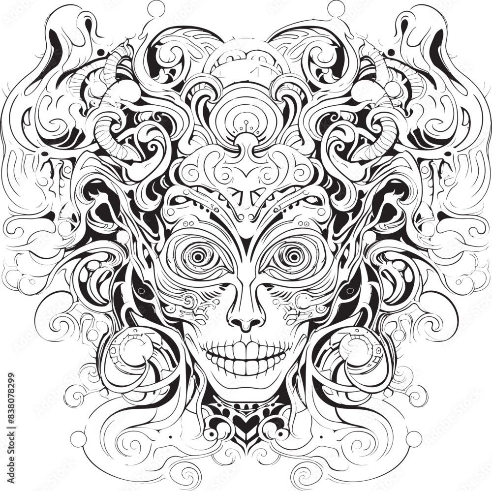Cryptic Dreams Nightmare Coloring Book and Iconic Design Obsidian Shadows Psychedelic Nightmares in Graphic Art Cryptic Dreams Nightmare Coloring Book and Iconic Design Obsidian Shadows Psychedelic Nightmares in Graphic Art