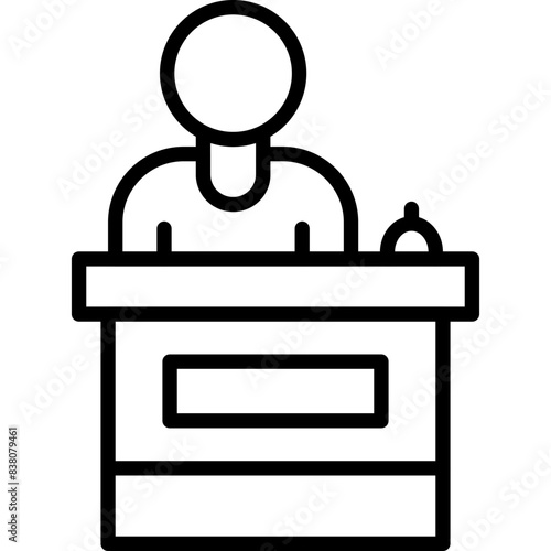 Receptionist Icon