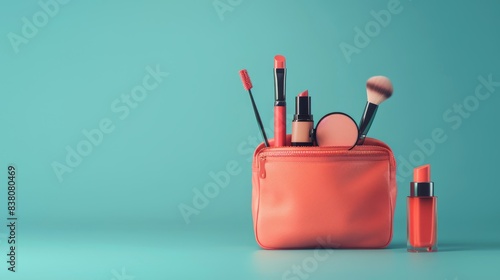 The cosmetic bag essentials photo