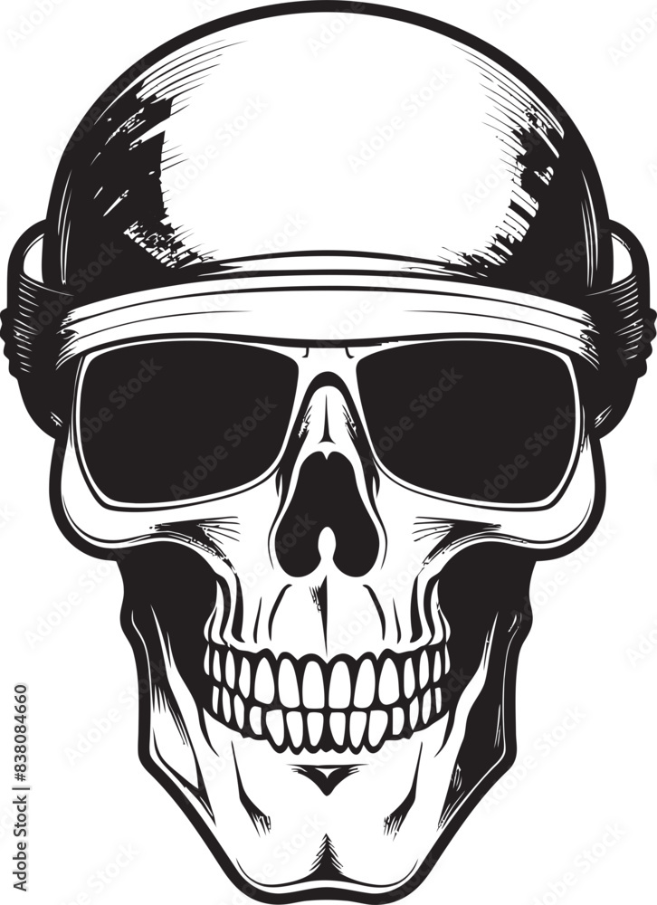 Virtual Reality Skull Emblem Tech Art Gothic Tech Fantasy Skull Logo and Vector Virtual Reality Skull Emblem Tech Art Gothic Tech Fantasy Skull Logo and Vector