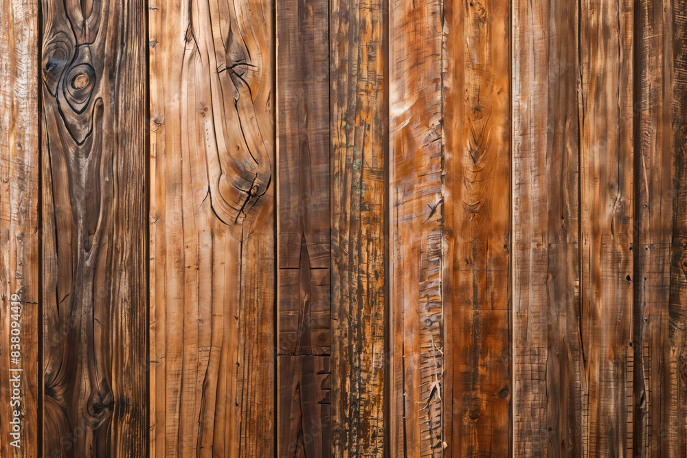 Obraz premium Old wood texture and background : AI Generative, not upscale