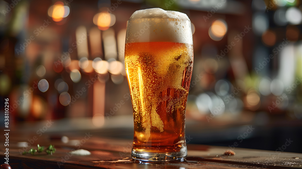Four glassed of beer Four glassed of beer