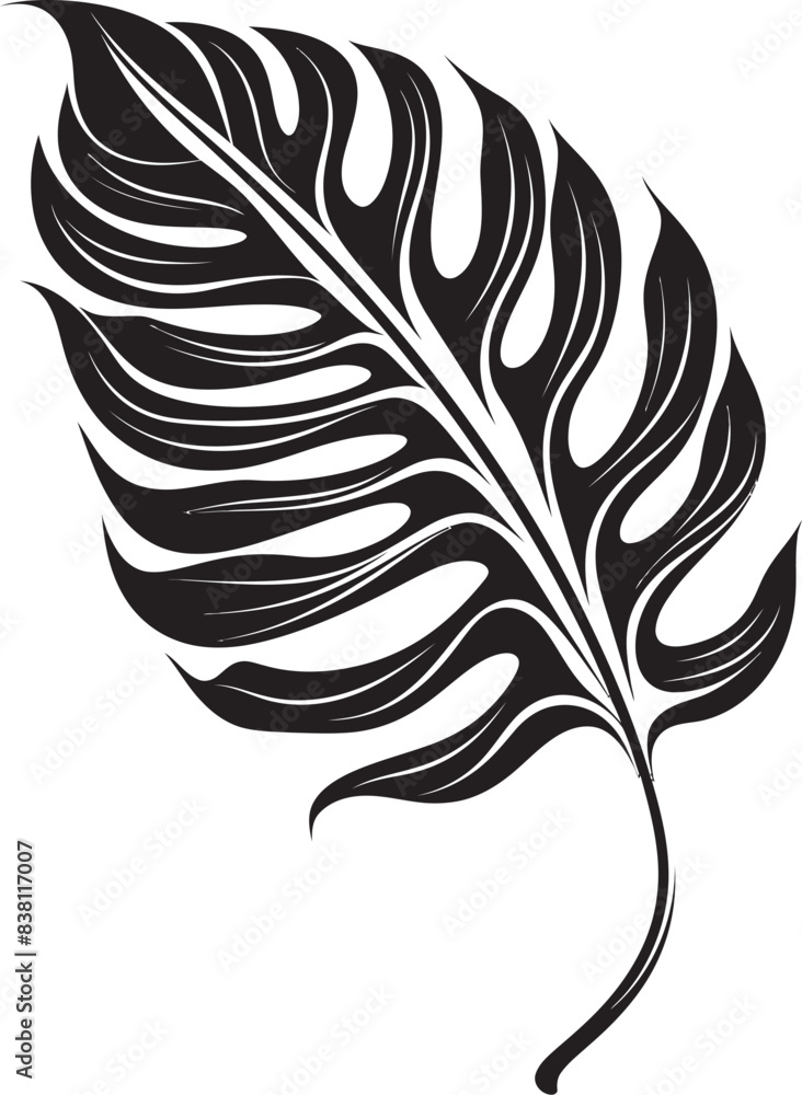 Obraz premium Plant Artistry Artistic Creation Tropical Leaf Natural Expression