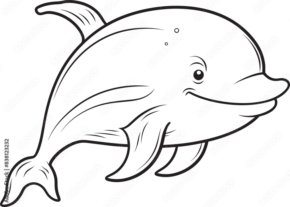 Obraz premium Modern Whale Logo Contemporary Artistic Vision of the Sea Whale Icon Design Majestic Marine Symbolism