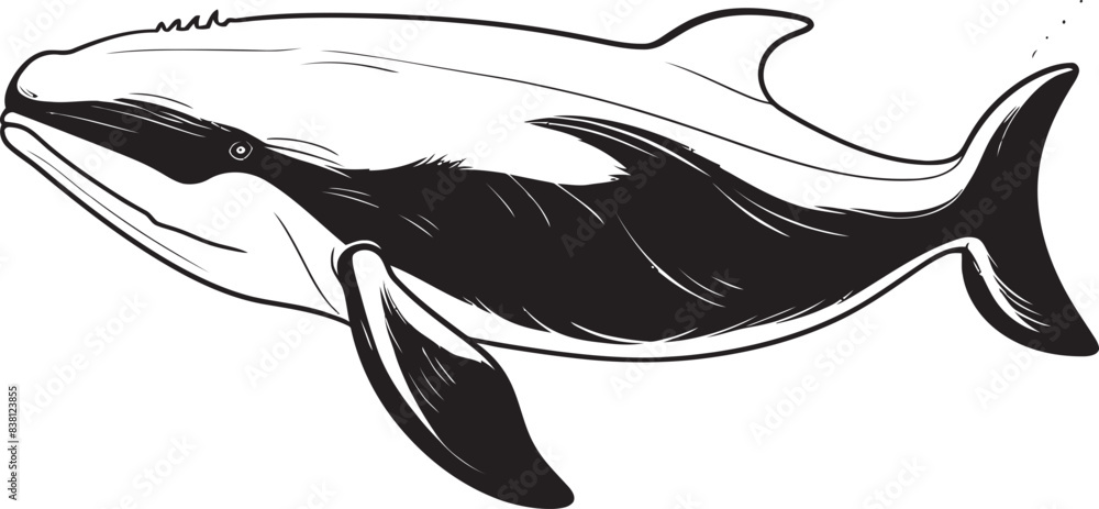 Abstract Whale Logo Conceptual Marine Representation Geometric Whale Symbol Structured Aquatic Art Abstract Whale Logo Conceptual Marine Representation Geometric Whale Symbol Structured Aquatic Art