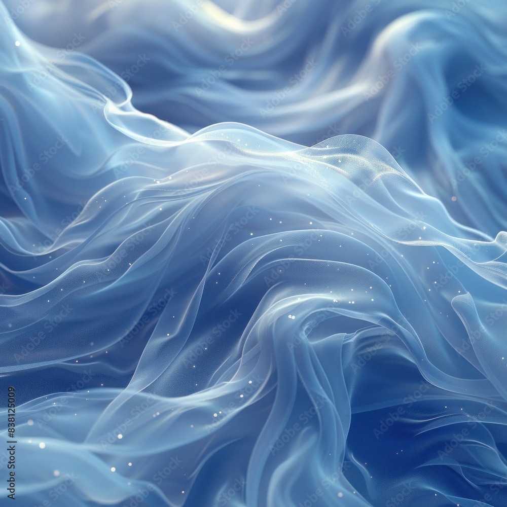 Smooth smoke waves of digital art above the clouds with the concept of a combination of comulunimbus waves creating sparkling smoke in an exotic, shiny gray color Smooth smoke waves of digital art above the clouds with the concept of a combination of comulunimbus waves creating sparkling smoke in an exotic, shiny gray color