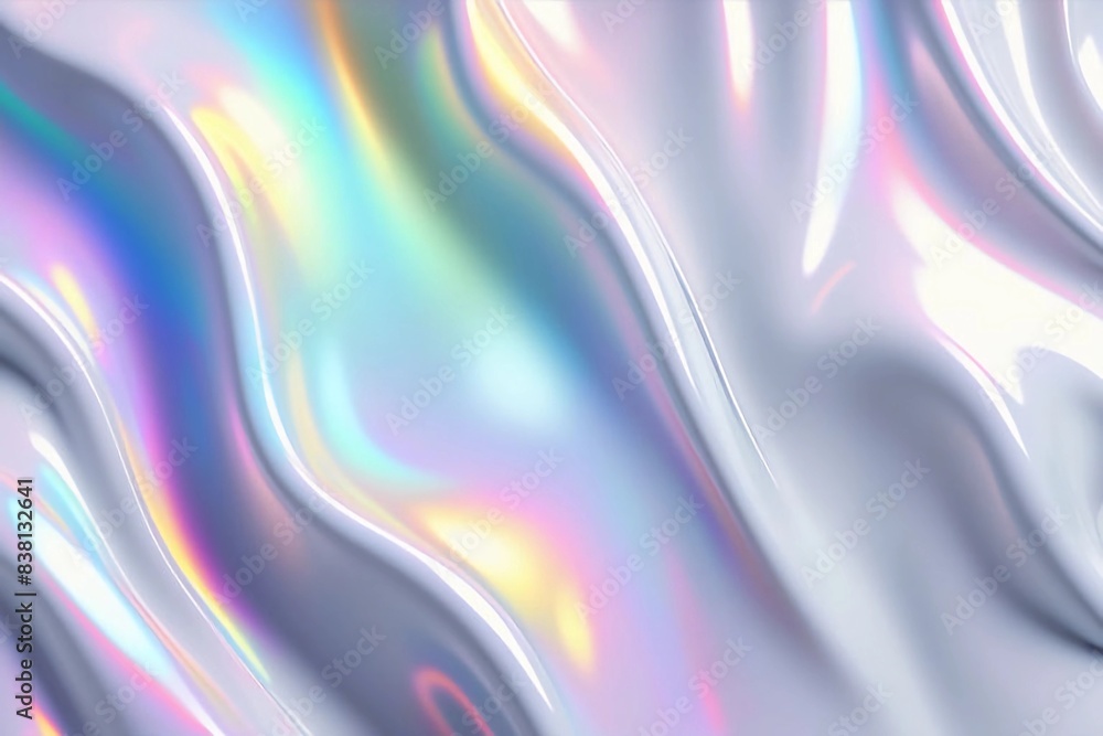 Fototapeta premium Abstract holographic background foil texture