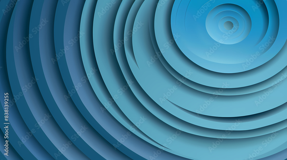 Background with circular layers vector image Background with circular layers vector image