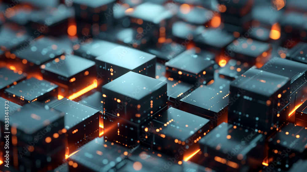 Hi-Tech Square Blocks Hi-Tech Square Blocks